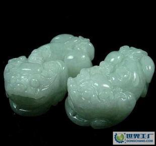 小额1 天然翡翠玉器 旺财貔貅玉坠 浅绿 送朋友礼品_礼品、工艺品、饰品_世界工厂网中国产品信息库