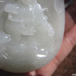 精品和田玉籽料观音牌 已结缘